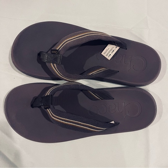 Chaco Women's Chillo Flip Flop Brown Size 8 - Picture 2 of 9